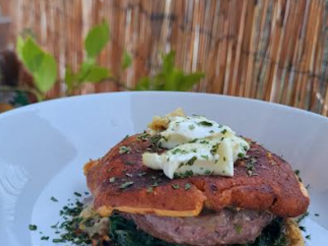 Burger rapide au Chèvre Frais 