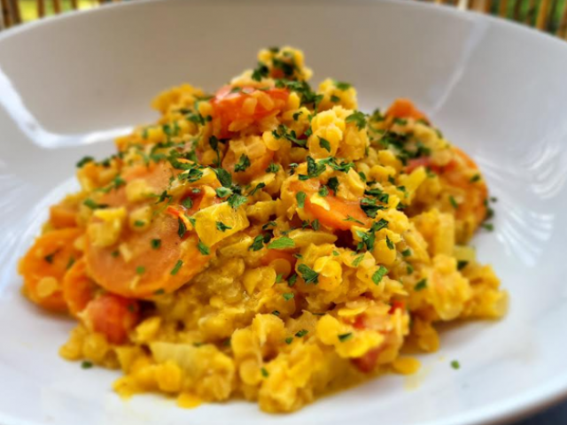 Dahl de Lentilles de Corail 