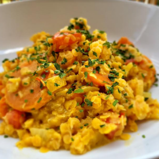 Dahl de Lentilles de Corail 